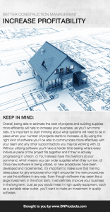 How Better Construction Management Can Increase Profitability