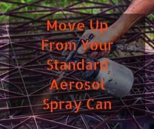 using a paint sprayer
